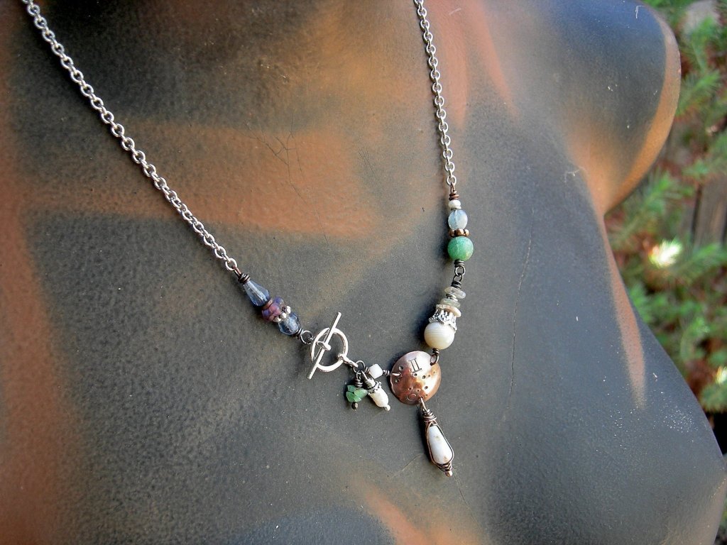 Gemini zodiac necklace, handmade custom birthstone necklace, unique astrological jewelry